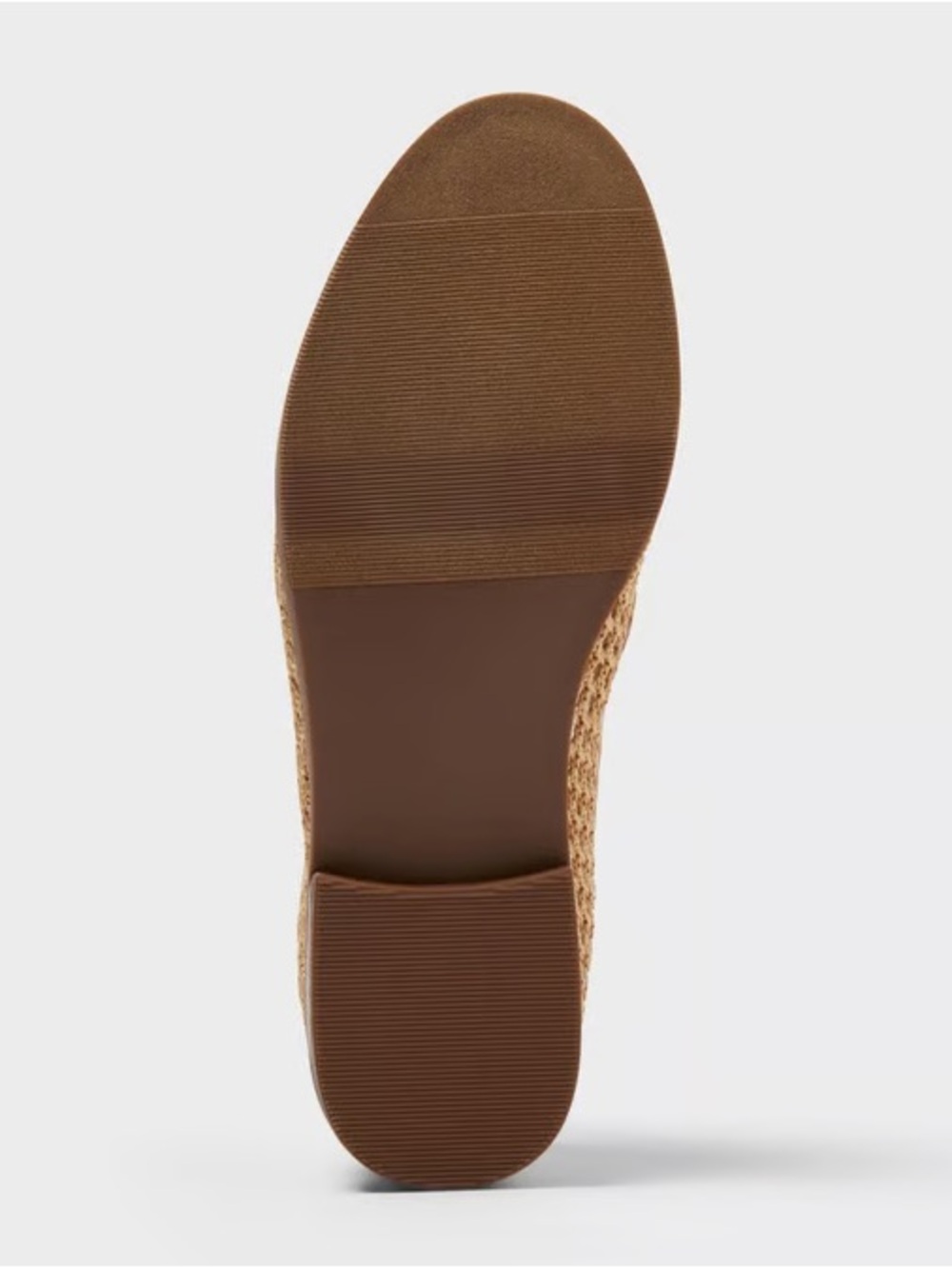 Women’s Woven Penny Loafers in Tan - Picture 3 of 3